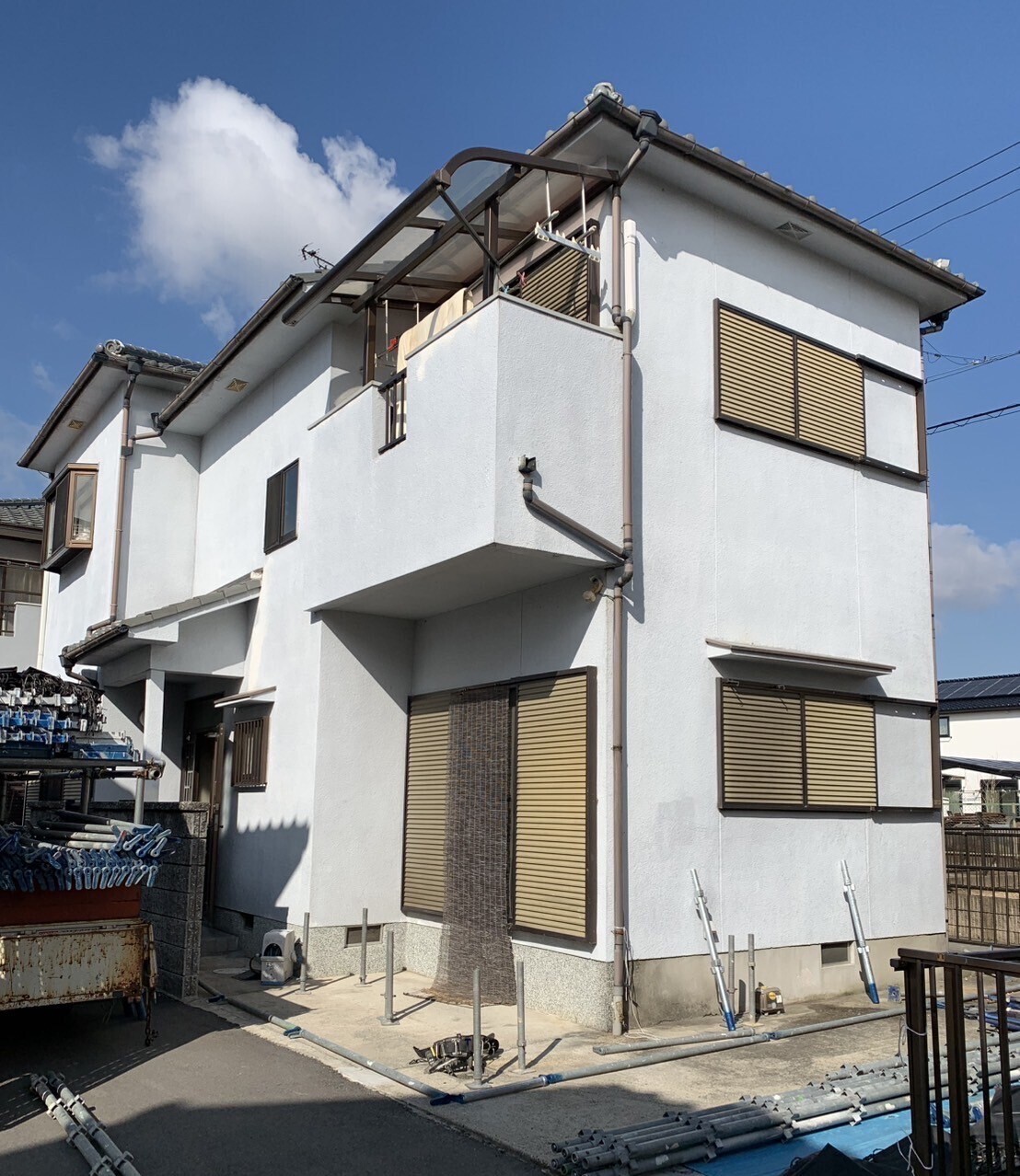 外壁塗装施工前